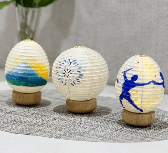 オリジナル手乗り提灯づくり